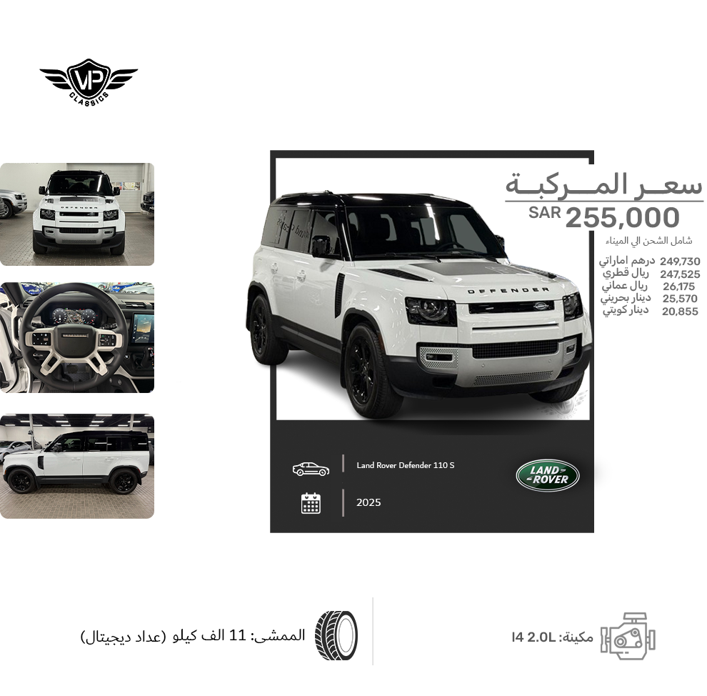 Land Rover Defender 110 S